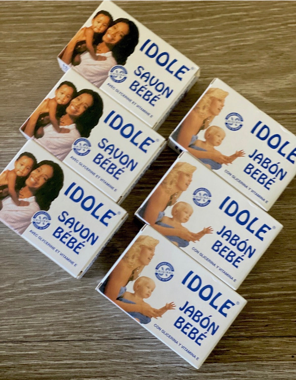 Idole soap bebe 6ct