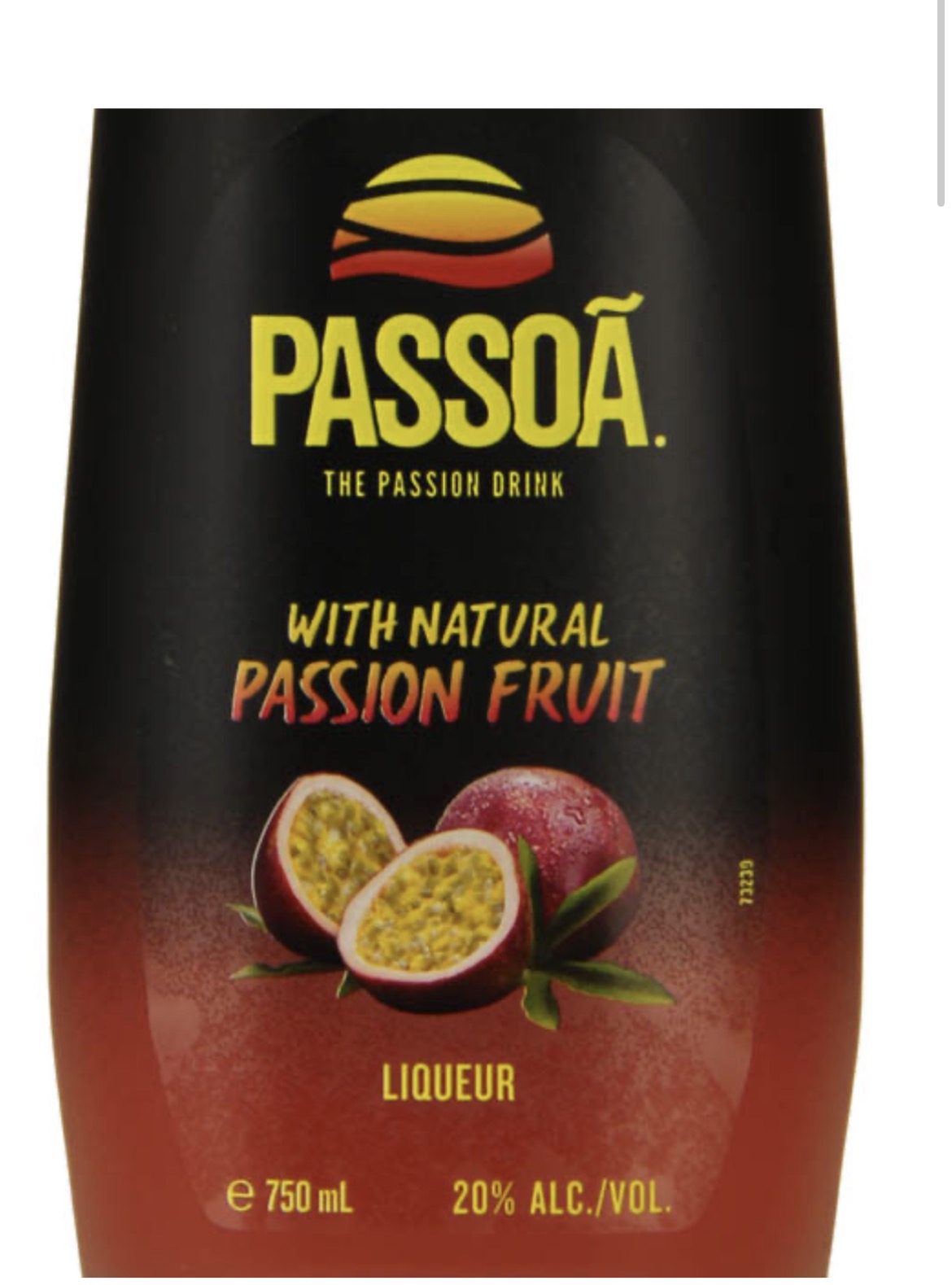 Passoa passion fruit liqueur
