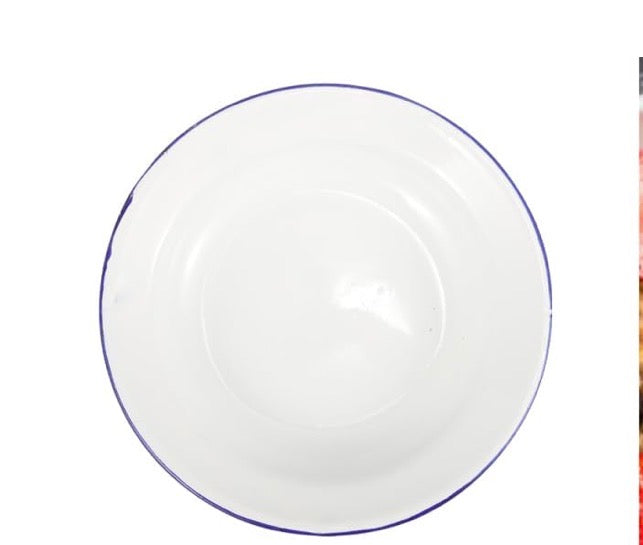 Enamel plate