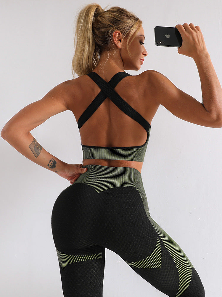 Quick-Drying Large Size Seamless High-Waisted Yoga Pants for Outer Wear Lulu Tight-Fitting Weight Loss Abdominal Buttocks Sports Fitness Body Shaping