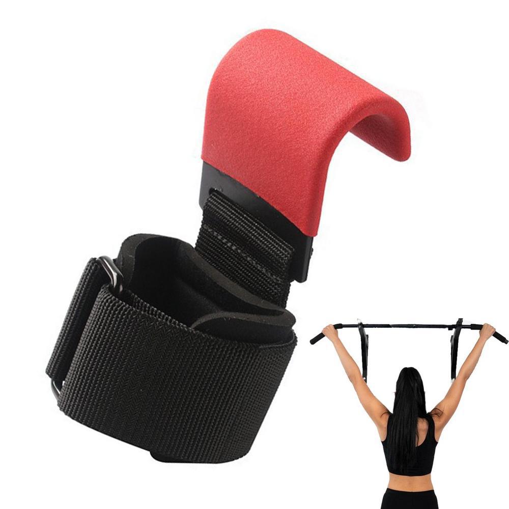 Fitness Squat Weight Lifting pull-up Wrist Hook Horizontal Bar Sports Equipment Strength Reduction Training Hook