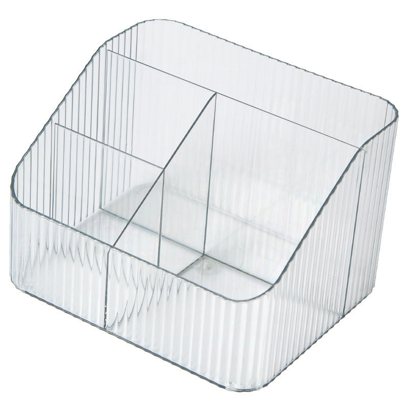 Cosmetic Storage Box Desktop Dressing Table Skin Care Lipstick Makeup Brush Girl High-end Transparent Storage Rack