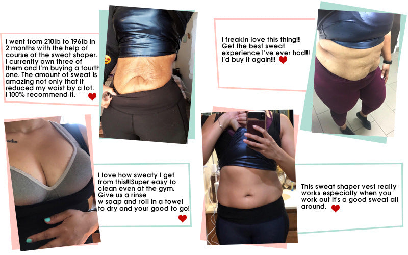 Women's Sports Slim Body Shaping Clothes Tight Waist Tight Abdomen Sweating Clothes Yoga Fitness Clothes Vest Women's Waist Shaping Sweat Clothes
