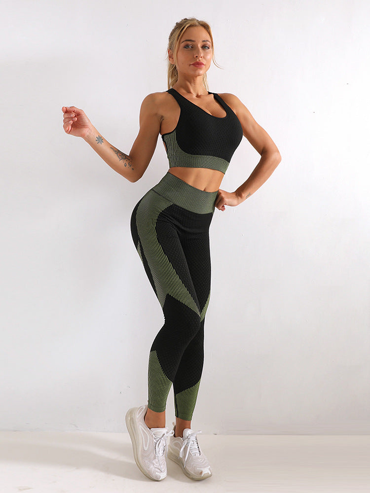 Quick-Drying Large Size Seamless High-Waisted Yoga Pants for Outer Wear Lulu Tight-Fitting Weight Loss Abdominal Buttocks Sports Fitness Body Shaping