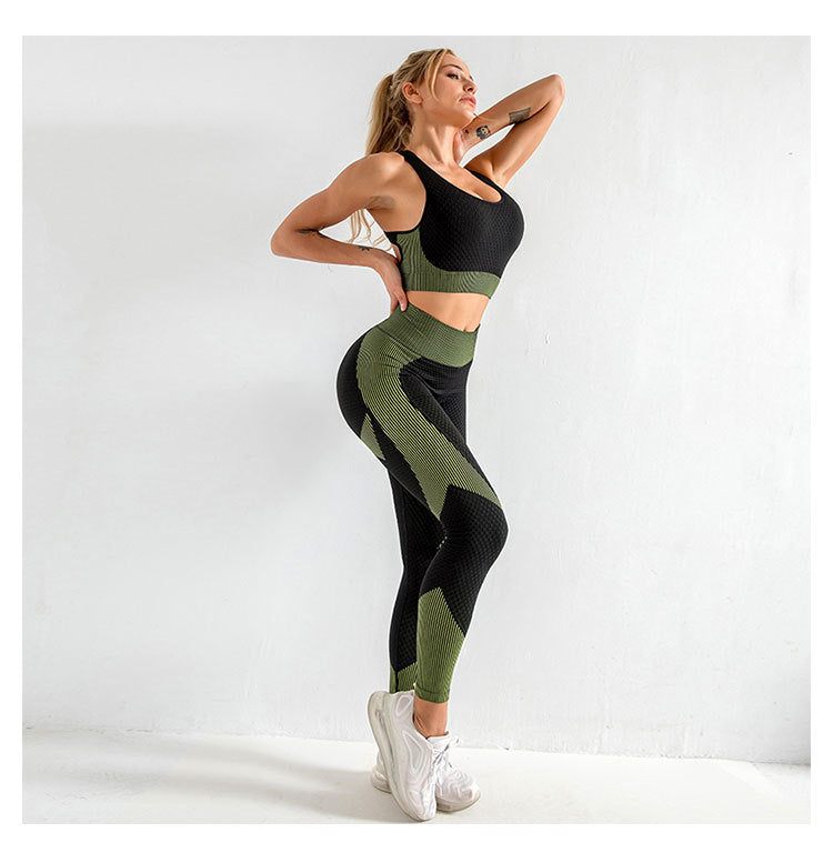 Quick-Drying Large Size Seamless High-Waisted Yoga Pants for Outer Wear Lulu Tight-Fitting Weight Loss Abdominal Buttocks Sports Fitness Body Shaping